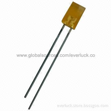 LED Diode, Orange, 2 x 5 x 7mm, Rectangle
